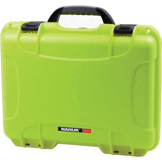 Picture of Nanuk 910 Waterproof Hard Case with Foam Insert - Lime