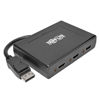 Picture of TRIPP LITE 3-Port DisplayPort to HDMI Multi Stream Transport Hub MST, DP 1.2, DP to HDMI, 3840x2160 4K X 2K @ 60Hz (B156-003-HD-V2)