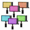 Picture of Flashpoint M1 RGB Creative Light (aka Godox M1) 13W 2500k-8500k Adjustable, 0-100% Stepless Dimming, CRI97 TLCT 97 RGB 0-360 Full Color, 15 Kinds Light Effects, OLED Display,