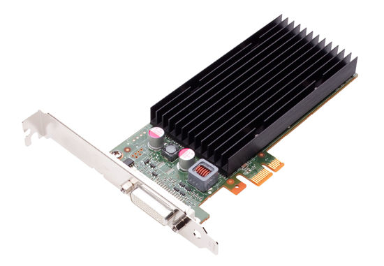 Picture of NVIDIA NVS 300 by PNY 512MB GDDR3 PCI Express Gen 2 x1 DMS-59 to Dual DVI-I SL or VGA Professional Business Graphics Board, VCNVS300X1-PB