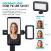 Picture of Movo VXR10-PRO+ Smartphone Video Rig with Pro Video Microphone, LED Light, Mini Tripod, Phone - Shotgun Microphone for iPhone 11, 11 Pro Max, SE, XS, XR, X, Android Devices, and More