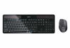 Picture of Logitech K750 Wireless Solar Keyboard Black for Windows Solar Recharging Keyboard (with Mouse)