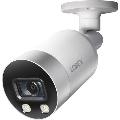 Picture of Lorex E891AB-E 4K Ultra HD Smart Deterrence IP Camera with up to 150ft Color Night Vision and 111 Degrees Field of View