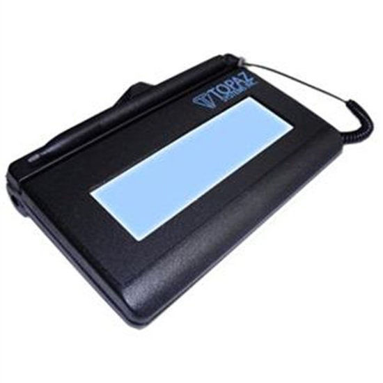 Picture of Topaz T-LBK460-B-R 1x5 Backlit LCD Signature Capture Pad - Serial RS232 Connection