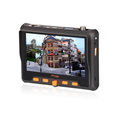 Picture of 5" CCTV Security Camera Tester,Multi-Function AHD TVI CVI CVBS 4 in 1 Analog Video and Cable HD CCTV Tester PTZ Control 12V Power Output - 5800S