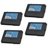 Picture of BT-000318 4Pack Battery for Motorola Symbol Zebra TC77 TC70 TC72 TC75 TC70X TC75X TC720L TC75EK TC75AH TC75GK TC700H TC700K TC77HL,82-171249-01 82-171249-02 BTRY-TC7X-46MA2 Barcode Scanner 4620mah