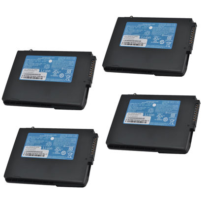 Picture of BT-000318 4Pack Battery for Motorola Symbol Zebra TC77 TC70 TC72 TC75 TC70X TC75X TC720L TC75EK TC75AH TC75GK TC700H TC700K TC77HL,82-171249-01 82-171249-02 BTRY-TC7X-46MA2 Barcode Scanner 4620mah