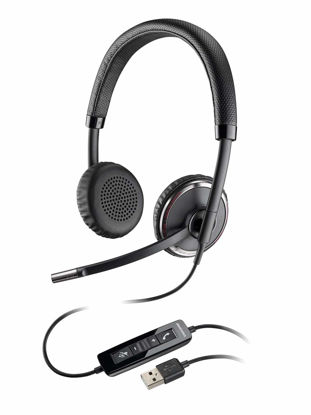 Picture of Plantronics Blackwire 500 C520 USB Binaural Headphone
