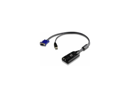 Picture of ATEN KA7175 USB CPU Adapter for KN and KM Series with Virtual Media Support (Black)