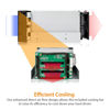 Picture of ICY DOCK 3 Bay 2.5”/ 3.5in SATA/SAS Hard Drive SSD Hot Swap Backplane Enclosure in 2X 5.25 Bay | FatCage MB153SP-B