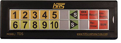 Picture of KRS Corporation, LLC TDS 20 Button Restaurant Bumpbar - 15' USB Cable, Programmable Keypad for Any Restaurant, The Ultimate in Restaurant Keypad Flexibility, Used by 10,000's of Restaurants …