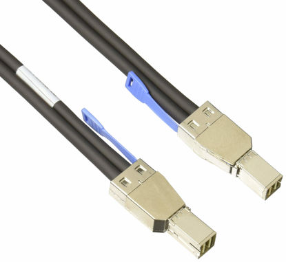 Picture of QNAP CAB-SAS10M-8644 INC Mini SAS 12G Cable (SFF-8644), 1.0M