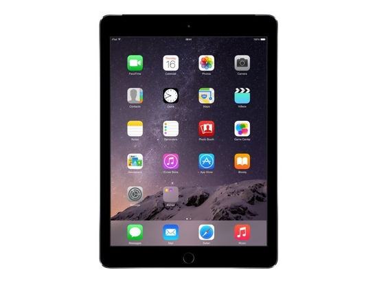 Picture of Apple iPad Air 2, 16GB, 4G + Wi-Fi - Space Gray (Renewed)