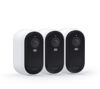 Picture of Arlo Essential Security Wireless 2K Camera with Spotlight, Indoor/Outdoor, 2nd Gen, 2-Way Audio, Color Night Vision, Motion Activation, Real Time Notifications, White, VMC3350, 3-Pack (Renewed)