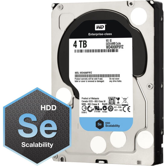 Picture of Western Digital Se Wd4000F9Yz 4Tb 7200Rpm Sata3/Sata 60 Gb/S 64Mb 3.5" Enterprise Hard Drive