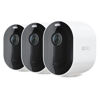 Picture of Arlo Pro 4 Spotlight Camera - 3 Pack - Wireless Security, 2K Video & HDR, Color Night Vision, 2 Way Audio, Direct to WiFi No Hub Needed, VMC4350P - White (Renewed)