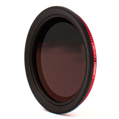 Picture of Moment Variable ND Filters (2-5 Stop & 6-9 Stop) - Schott B270 Pro Cinema Glass, Anti-Reflective Nano Multi-Coated, 2 Models for Precise Light Control (52mm, 6-9 Stops (ND 64-512))