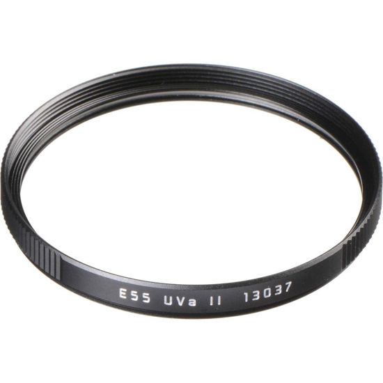 Picture of Leica E55 55mm UVa II Glass Filter, Black