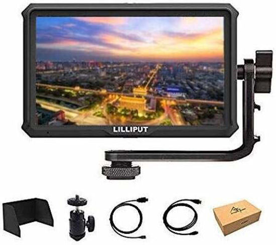 Picture of LILLIPUT A5 5 inch 1920x1080 HD 441ppi IPS DSLR Screen Camera Field Monitor 4K HDMI Input Output Compatible with Canon Nikon A7 A7S III A9 Panasonic GH5 GH5s Zhiyun Crane 2 M TILTA G2X DJI