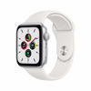 Picture of Apple Watch SE (GPS, 44mm) - Silver Aluminum Case with White Sport Band (Renewed)