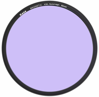 Picture of Kase Wolverine 82mm Neutral Night Magnetic Shockproof Tempered Optical Glass Broadband Filter Incl Adapter Light Pollution 82