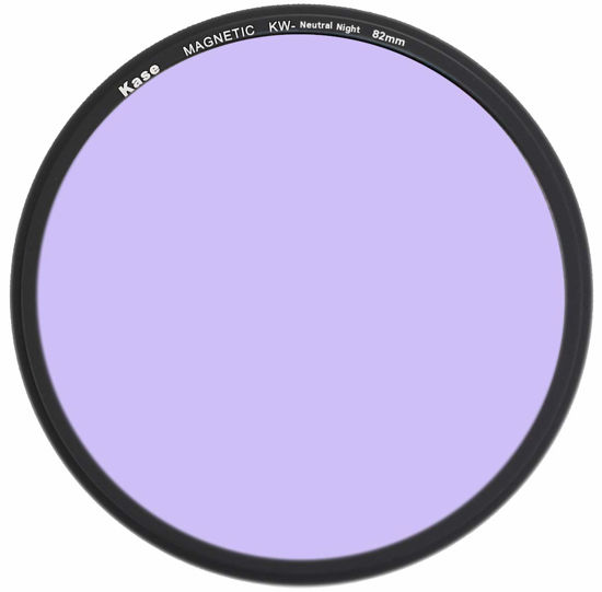 Picture of Kase Wolverine 82mm Neutral Night Magnetic Shockproof Tempered Optical Glass Broadband Filter Incl Adapter Light Pollution 82