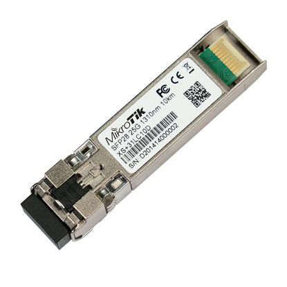 Picture of Mikro Tik XS+31LC10D Module 1.25G SFP 10G SFP+ and 25G SFP28 Combined