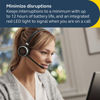 Picture of Jabra Evolve 65 SE Link380a UC Stereo, SME, NA- Bluetooth Headset with Noise-Cancelling Microphone, Long-Lasting Battery and Dual Connectivity - Works with All Other Platforms - Black