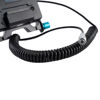 Picture of IndiPRO V-Mount Battery Plate with 15mm Rod Mount & Coiled Cable for BMPCC 4K/6K/6K Pro (18-40")