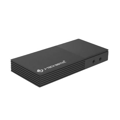 Picture of J-Tech Digital 4K HDMI Capture Card | HDMI to USB Type-C USB 3.0 Near-Zero Latency Compatible with OBS YouTube Twitch for XBOX, PS4, PS5, Nintendo Switch [JTECH-4KCP]
