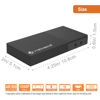 Picture of J-Tech Digital 4K HDMI Capture Card | HDMI to USB Type-C USB 3.0 Near-Zero Latency Compatible with OBS YouTube Twitch for XBOX, PS4, PS5, Nintendo Switch [JTECH-4KCP]