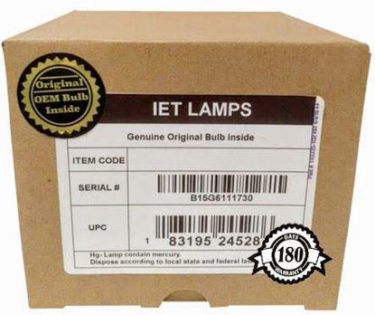 Picture of IET Lamps - Genuine Original Replacement Bulb/lamp with OEM Housing for EPSON Home Cinema 8350 UB Projector (Power by Osram)