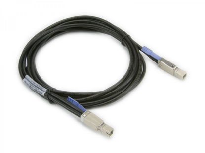 Picture of Supermicro SAS External Cable - SAS 12Gbit/s - 4 x Mini SAS HD (SFF-8644) (M) to 4 x Mini SAS HD (SFF-8644) (M) - 1.2 in