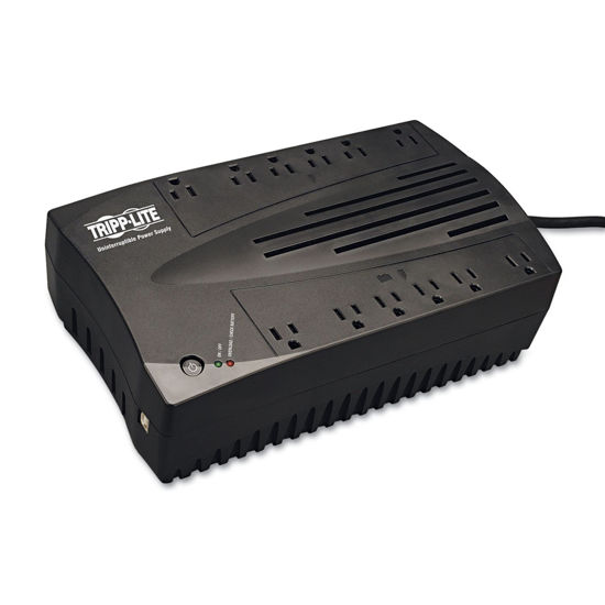 Picture of Tripp Lite AVR750U AVR750U AVR Series UPS Battery Backup System, 12 Outlets, 750 VA, 420 J