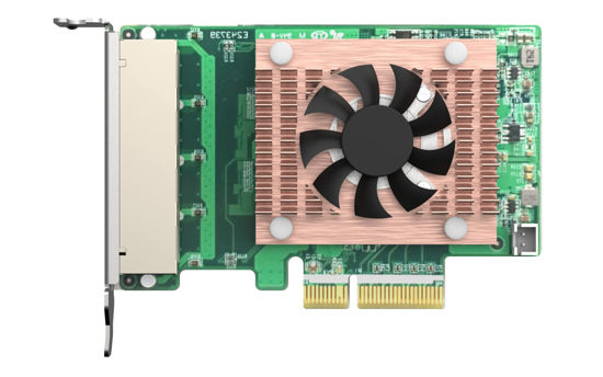 Picture of QNAP QXG-2G4T-I225 Quad-Port 2.5 GbE Network Expansion Card