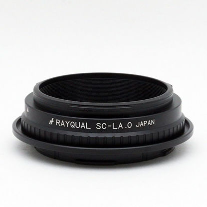 Picture of Rayqual Lens Mount Adapter for Nikon S/Contax C Lens (Outer Claw) to Leica L-Mount Camera Made in Japan/SC-LA