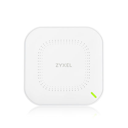 Picture of ZyXEL WiFi 6 AX1800 Wireless Gigabit Access Point | Mesh, Seamless Roaming, Captive Portal & MU-MIMO | WPA3 Security | Cloud, App or Direct Management | POE+ | AC Adapter Included |NWA90AX