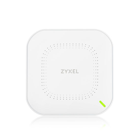 Picture of ZyXEL WiFi 6 AX1800 Wireless Gigabit Access Point | Mesh, Seamless Roaming, Captive Portal & MU-MIMO | WPA3 Security | Cloud, App or Direct Management | POE+ | AC Adapter Included |NWA90AX