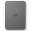 Picture of LaCie Mobile Drive Secure 4TB External Hard Drive Portable HDD - Space Grey, USB-C 3.2, for PC and Mac, Post-Consumer Recycled, with Adobe All Apps Plan and Rescue Services (STLR4000400)