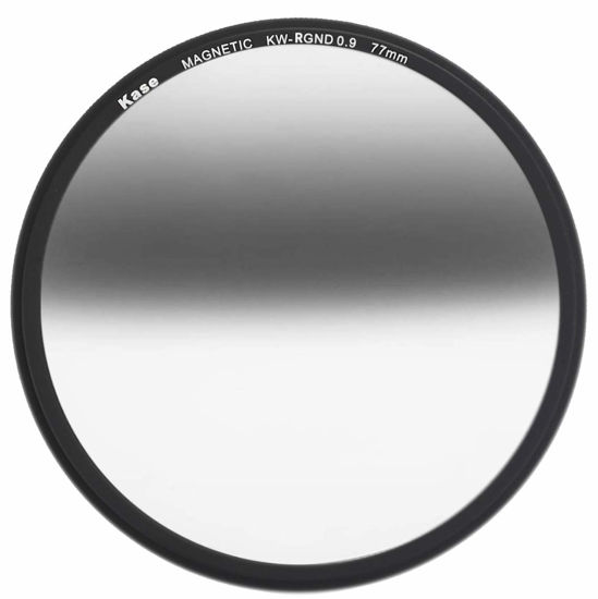 Picture of Kase Wolverine 77mm Reverse Grad ND0.9 Magnetic Shockproof Tempered Optical Glass Sunset Filter Incl Adapter 77 ND 0.9 3 Stop