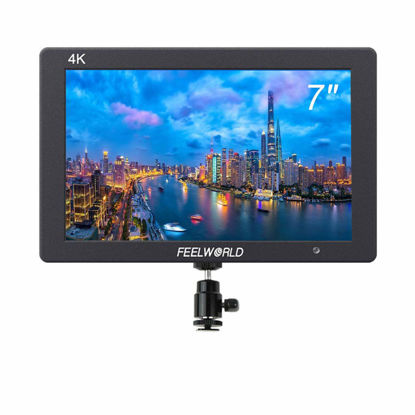Picture of FEELWORLD T7 7 inch 4K Camera Filed Video Monitor, Full HD 1920x1200 IPS Screen Video Assist DSLR with Monitor Peak Focus with 4K HDMI 8V DC in/Out