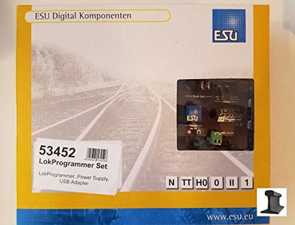 Picture of ESU 53452 LokProgrammer - with power supply and USB to serial cable