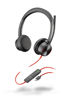 Picture of Plantronics Poly - Blackwire 8225 Wired Headset with Boom Mic Dual-Ear (Stereo) Computer Headset - USB-C to Connect to Your PC/Mac - Active Noise Canceling - Works with Teams, Zoom & More