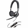 Picture of Plantronics 202580-01 Wired Headset, Silver/Black