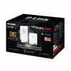 Picture of D-Link Powerline Adapter Starter Kit Ethernet Over Power Gigabit AV2 Up to 2000Mbps MIMO Internet Network Wall Plug In (DHP-701AV)