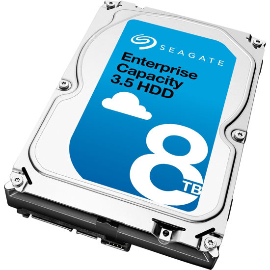 Picture of Seagate ST8000NM0065 Internal Hard Drive 3.5" 8 TB SATA Black