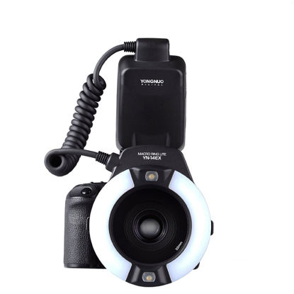 Picture of YONGNUO Macro Flash YN-14EX TTL LED Macro Ring Flash Light for Canon Camera