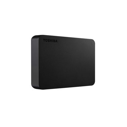 Picture of Toshiba Canvio Basics 4TB Portable External Hard Drive USB 3.0, Black - HDTB440XK3CA