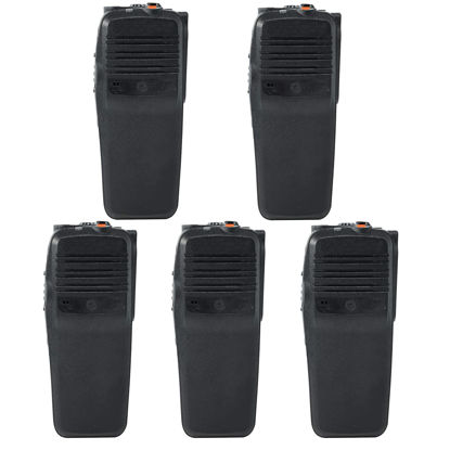 Picture of Amasu 5Pcs PMLN4922 XPR6350 Black Front Housing Case Replacement Compatible with XPR6350