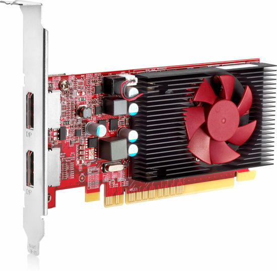 Picture of HP 3MQ82AA AMD Radeon R7 430 - Graphics Card - Radeon R7 430-2 GB GDDR5 - PCIe 3.0 x16 Low Profile - DisplayPort - for EliteDesk 800 G4, ProDesk 400